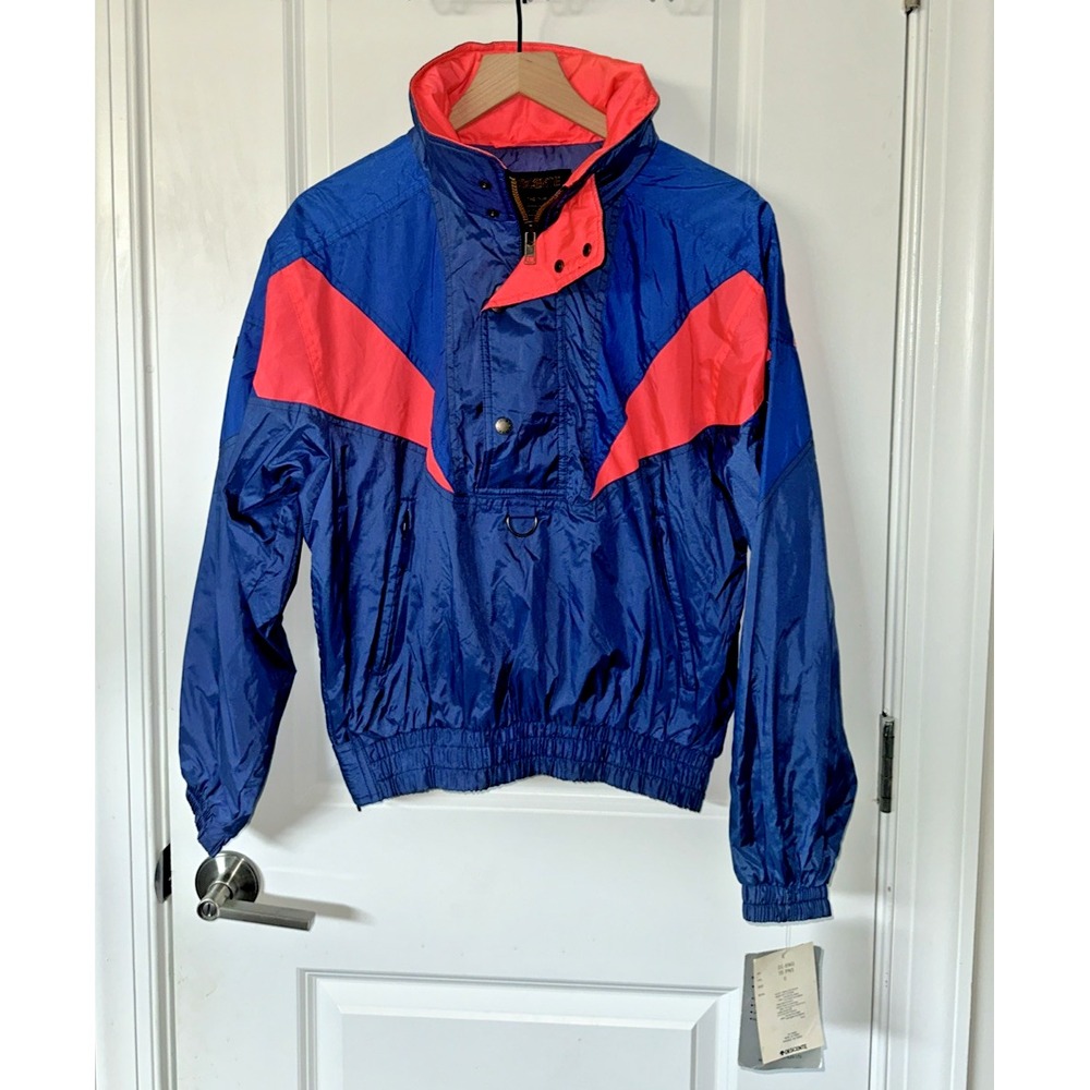 Descente Women Size 0/XS 1/2 Zip Layla 1000 Ski Parka Jacket Nylon Vintage Rare